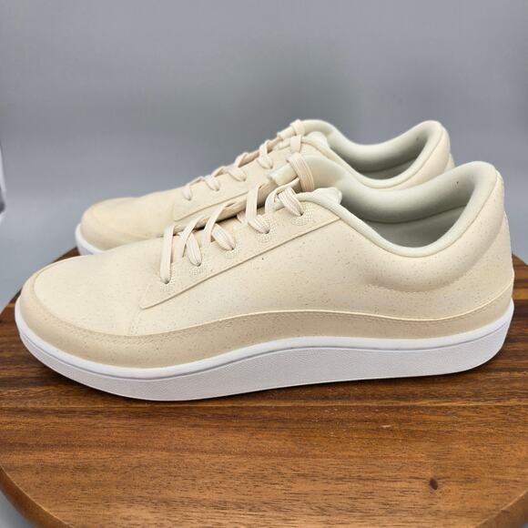 Allbirds Plant Pacers Shoes Mens 10 Cream Natural Lace Up Athletic Sneakers main image 5